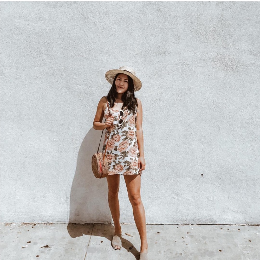Reformation Dixie Dress in Rosette